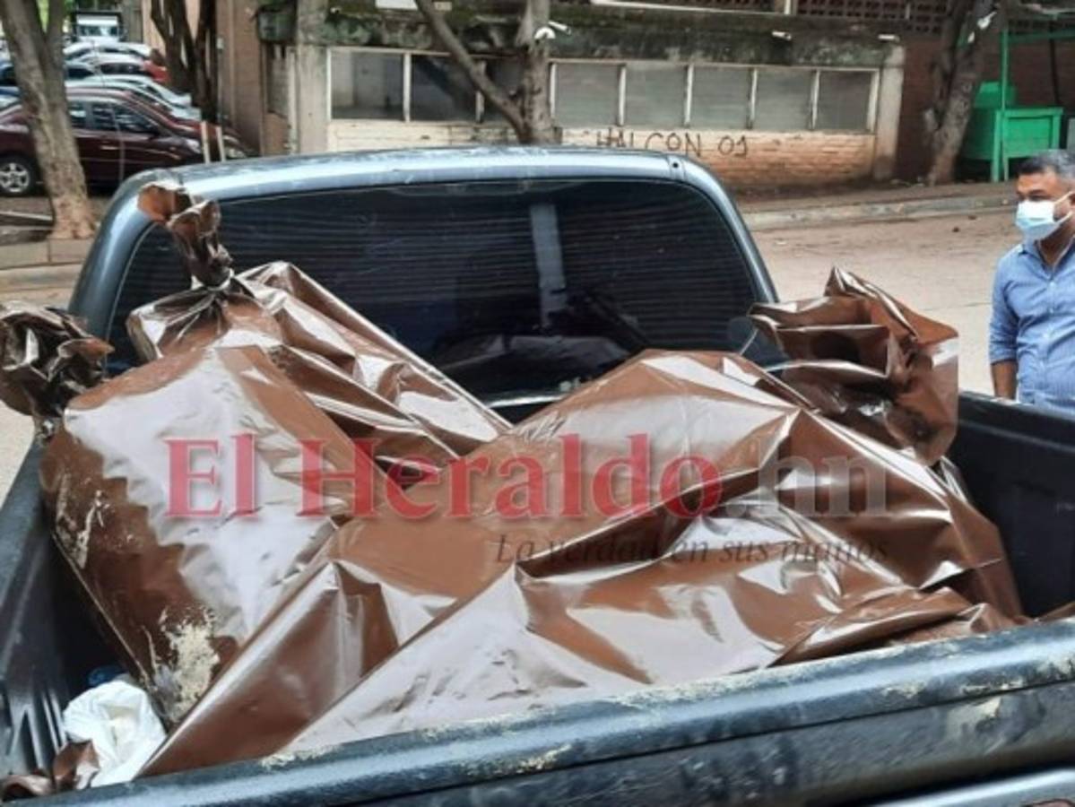 Los cadáveres fueron ingresados a la morgue la mañana de este miércoles.