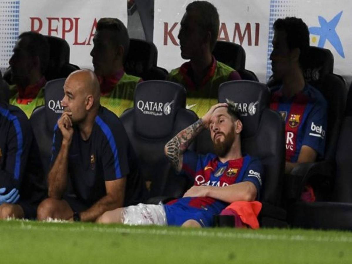 ¡Confirmado! La pulga Messi se lesiona y estará de baja tres semanas