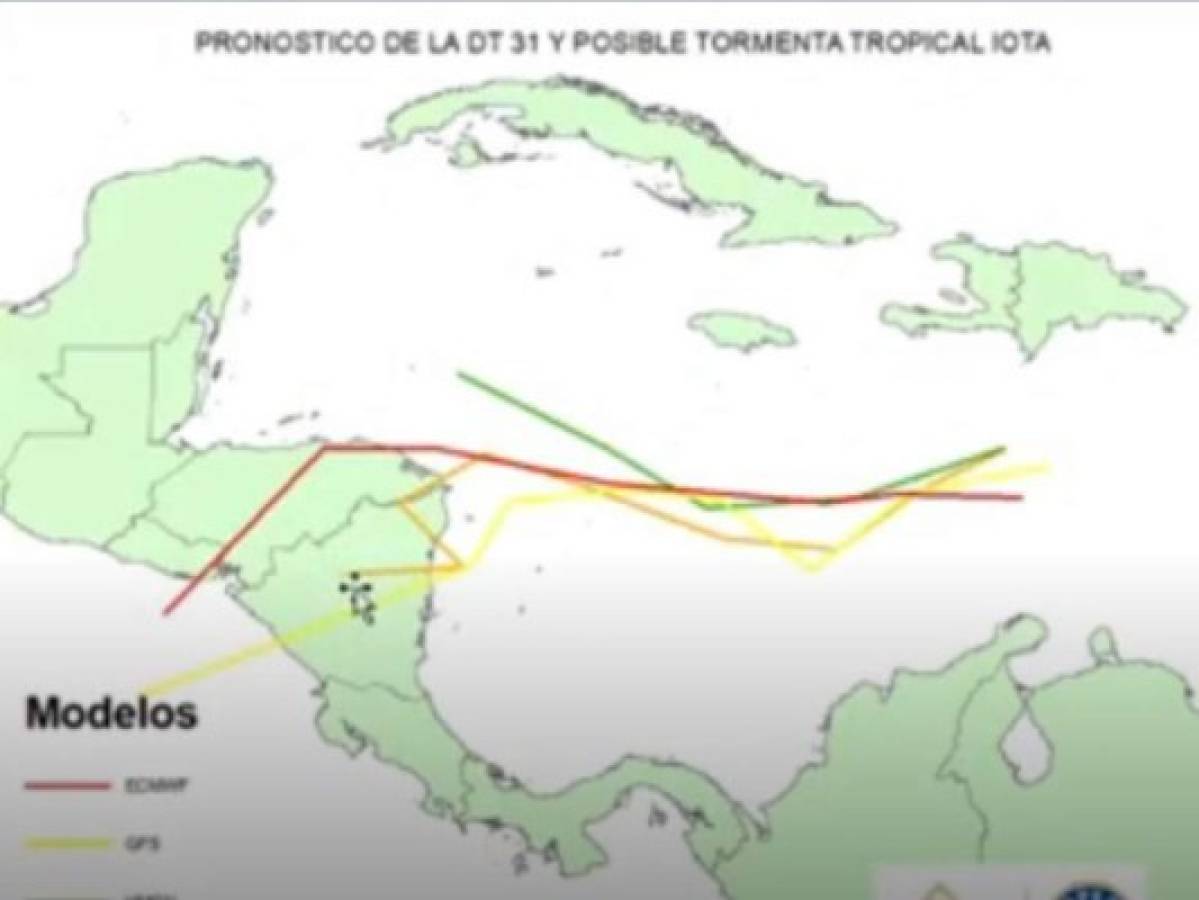 ¿Qué impacto tendría el ingreso de la tormenta Iota en Honduras?  