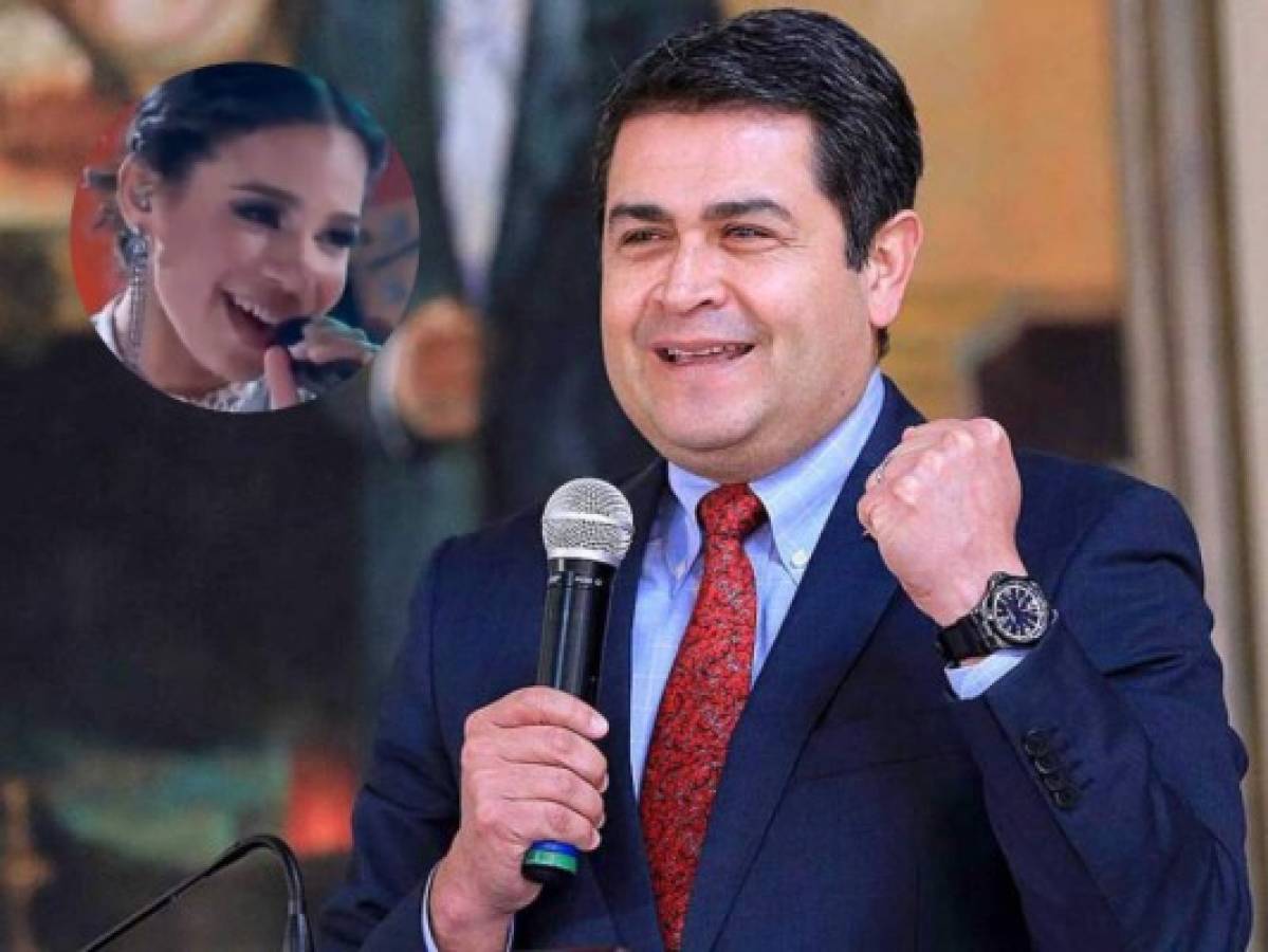 El mensaje de apoyo del presidente de Honduras a Angie Flores