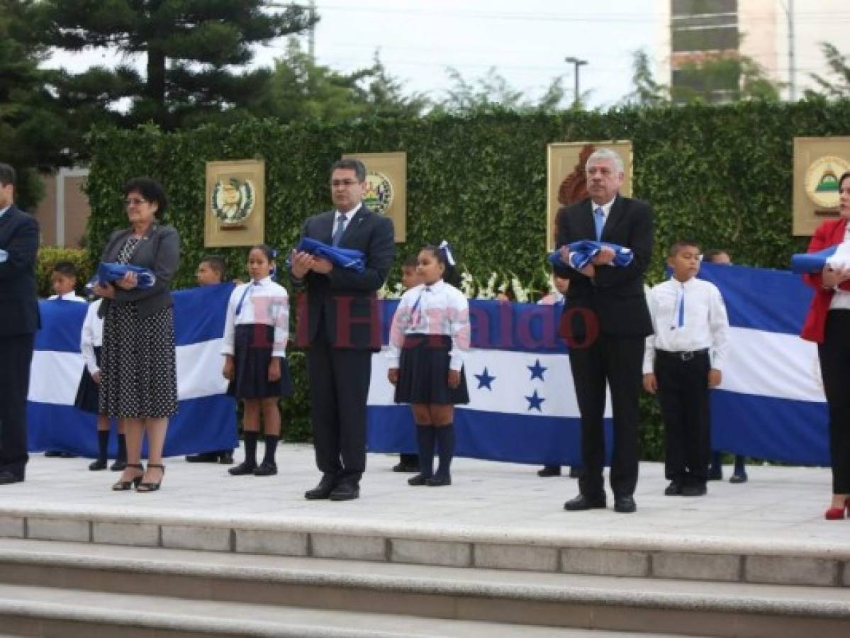 El discurso del presidente Hernández en la inauguración de las fiestas patrias
