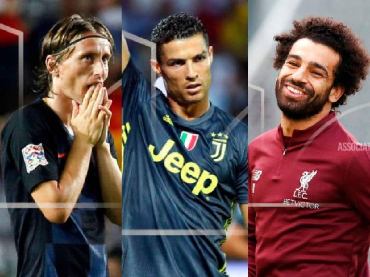 Modric, Ronaldo y Salah optan al premio FIFA, ¿un anticipo del Balón de Oro?