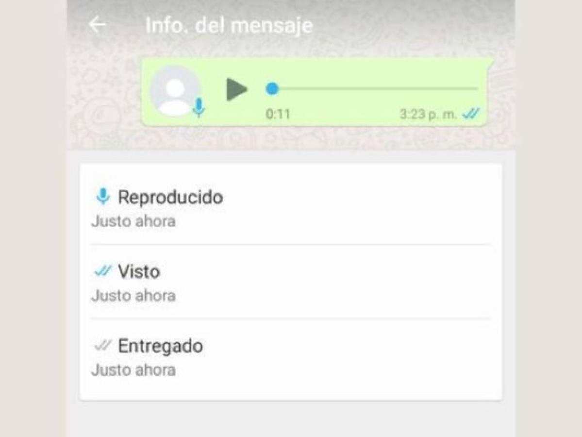 WhatsApp: ¿Cómo saber si escucharon tu mensaje de audio?
