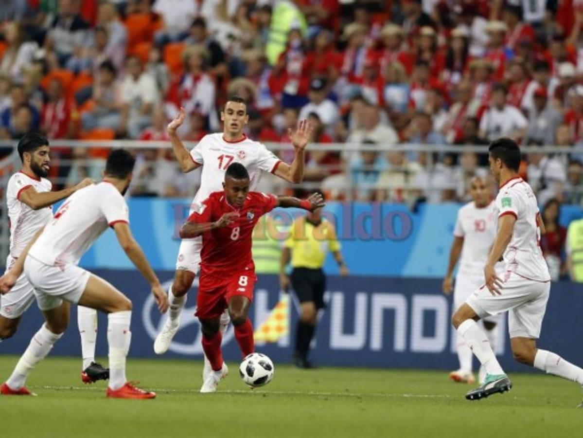 Panamá pierde 1-2 ante Túnez en el Saransk Arena