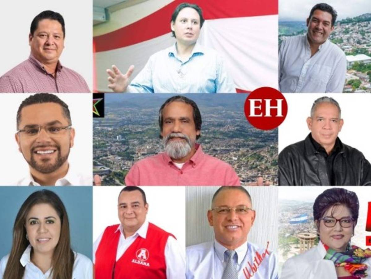 ¿Qué estudiaron los precandidatos a la Alcaldía de la capital de Honduras?
