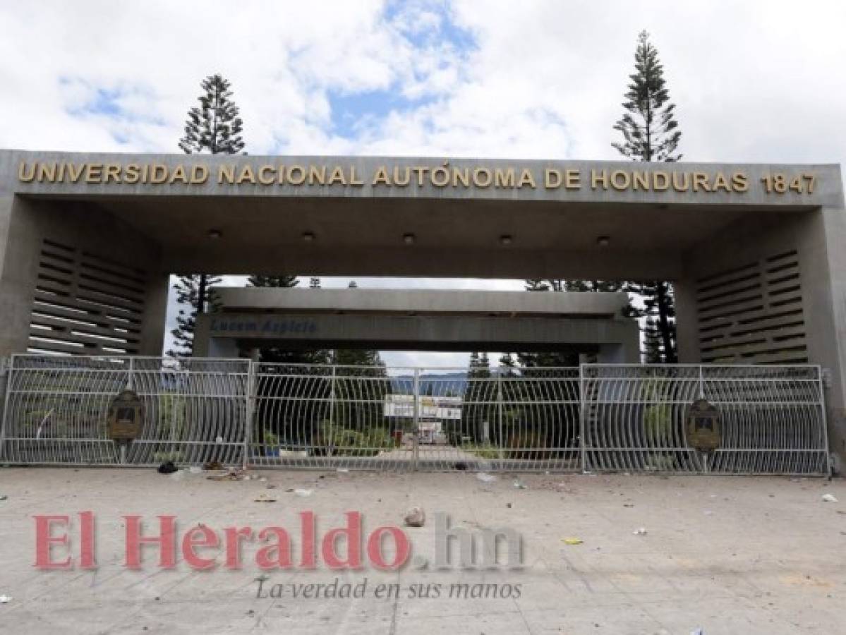 Van 37 días de retraso del segundo período de Universidad Nacional Autónoma de Honduras