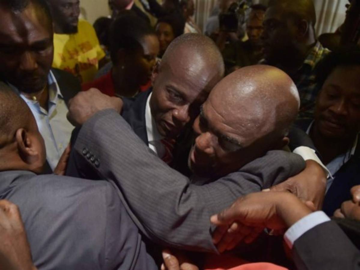 'Este mandato presidencial de cinco años que se confía a mí libremente, por el pueblo haitiano, será una voluntad activa', indicó Moise por medio de su cuenta en Twitter. Foto AFP.