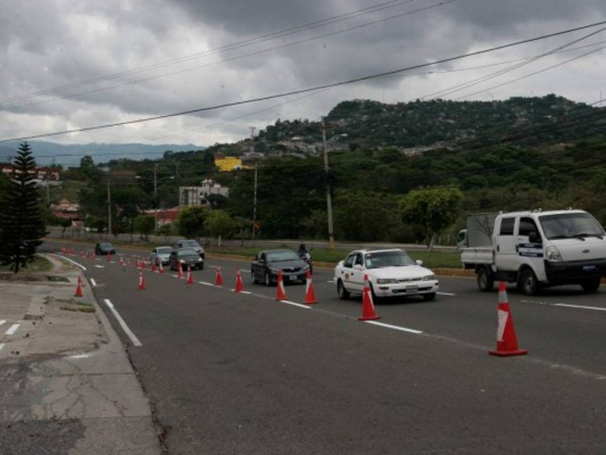 Avanza la marcación vertical y horizontal del anillo periférico de Tegucigalpa