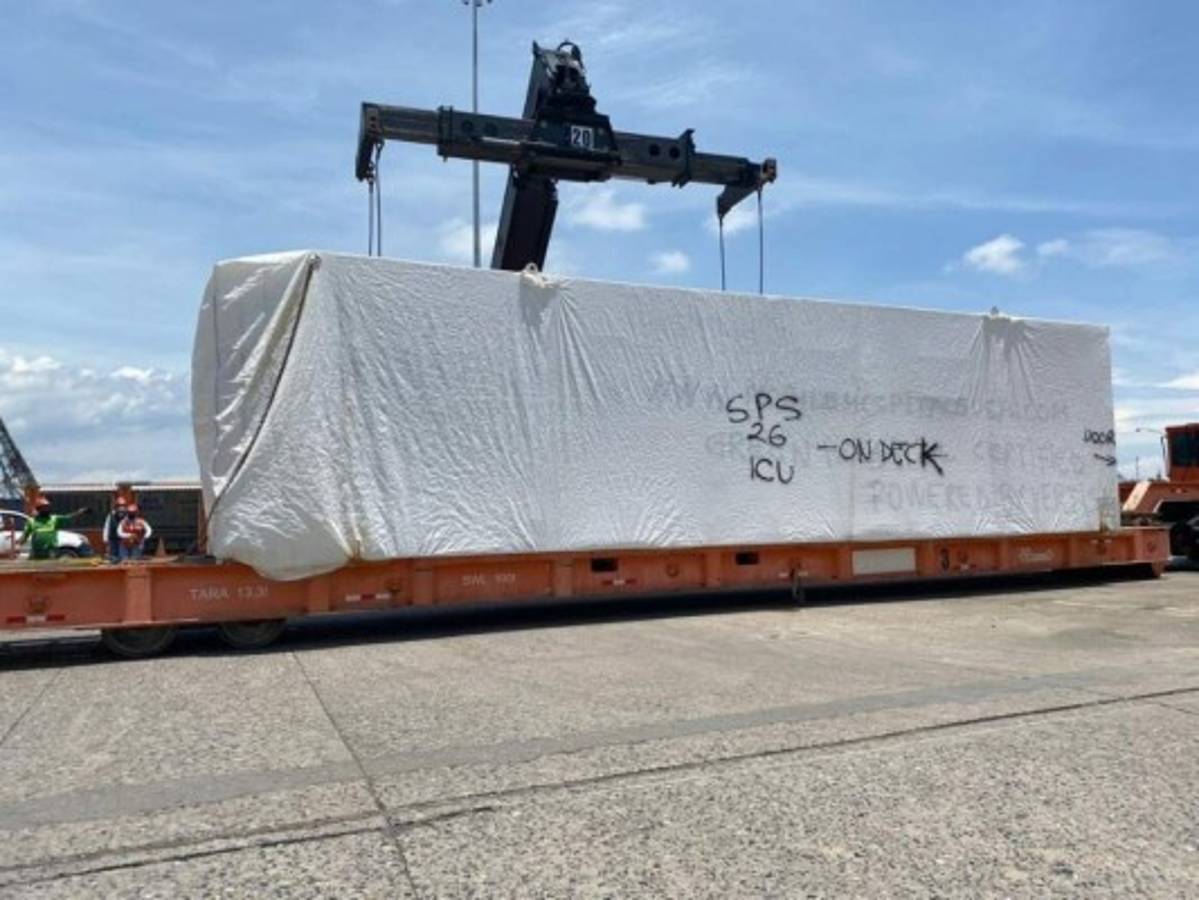 El cargamento incluye dos de los siete hospitales comprados por Invest-H.