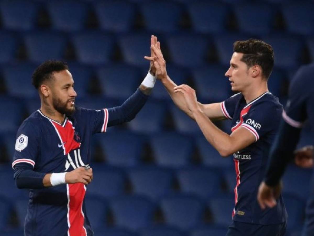 Doblete de Neymar da al PSG su cuarto triunfo seguido en Ligue 1  