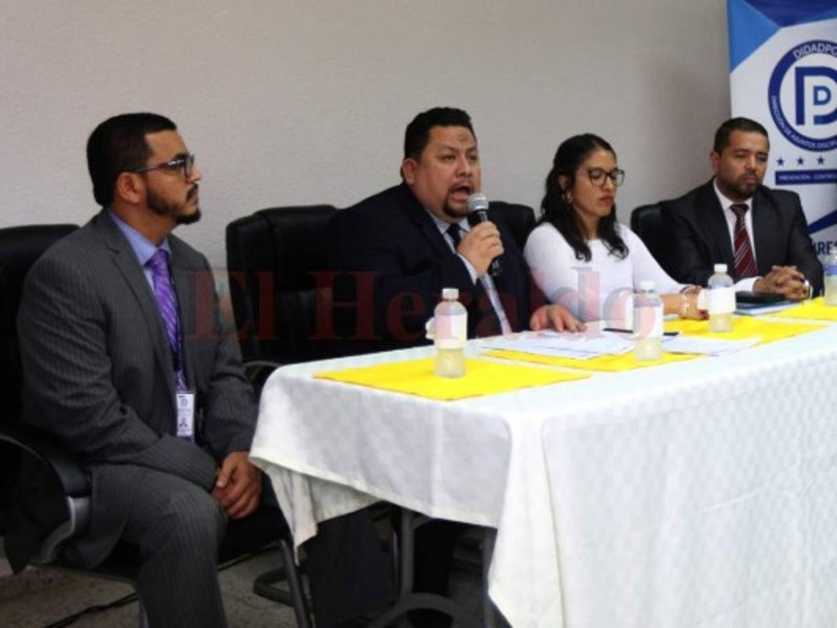 Didadpol pide la cancelación de oficial de Policía Lorgio Oquelí Mejía Tinoco