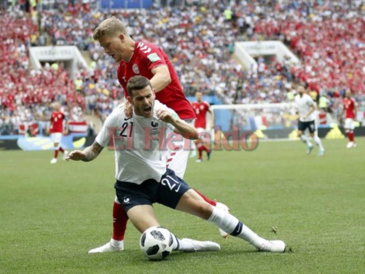 Rusia 2018: Francia es líder del grupo C con el primer empate a cero ante Dinamarca