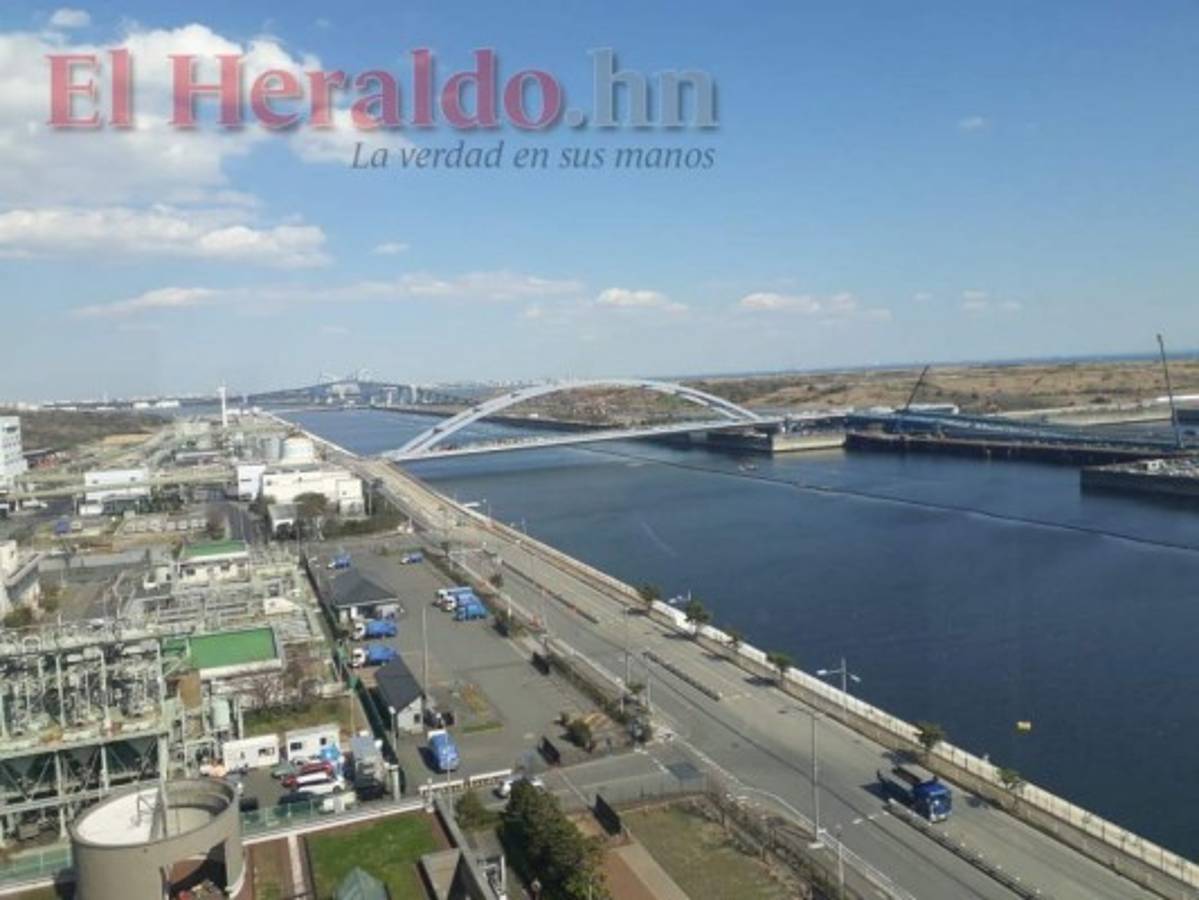 Así luce uno de los puentes de la ciudad de Tokio donde se desarrollarán los juegos olímpicos 2020. (Foto: El Heraldo)