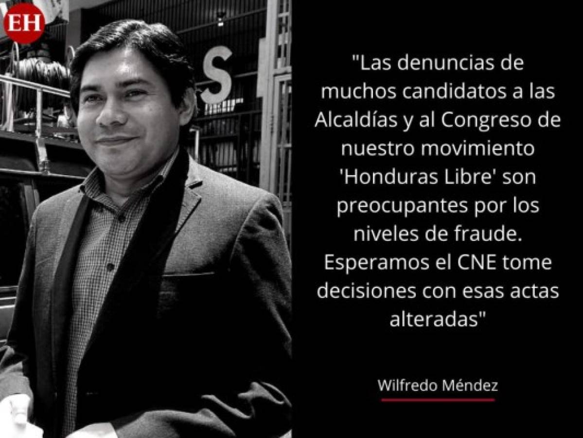 Elogios, pleitos y lucha: las frases de los precandidatos hondureños