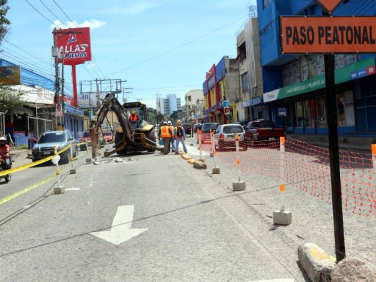 Inician obras de un paso elevado en barrio La Bolsa de Comayagüela