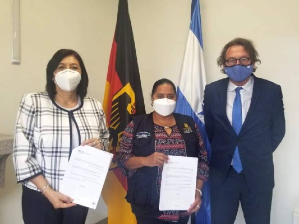 Alemania dona 100 mil euros al Instituto Nacional de Virología de Honduras