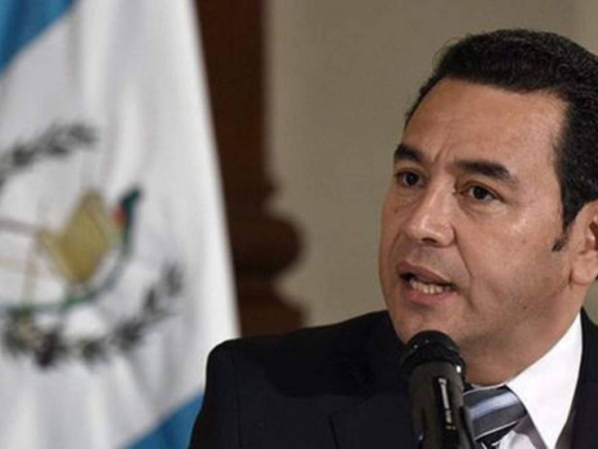 Nueva acusación de corrupción contra presidente guatemalteco Jimmy Morales