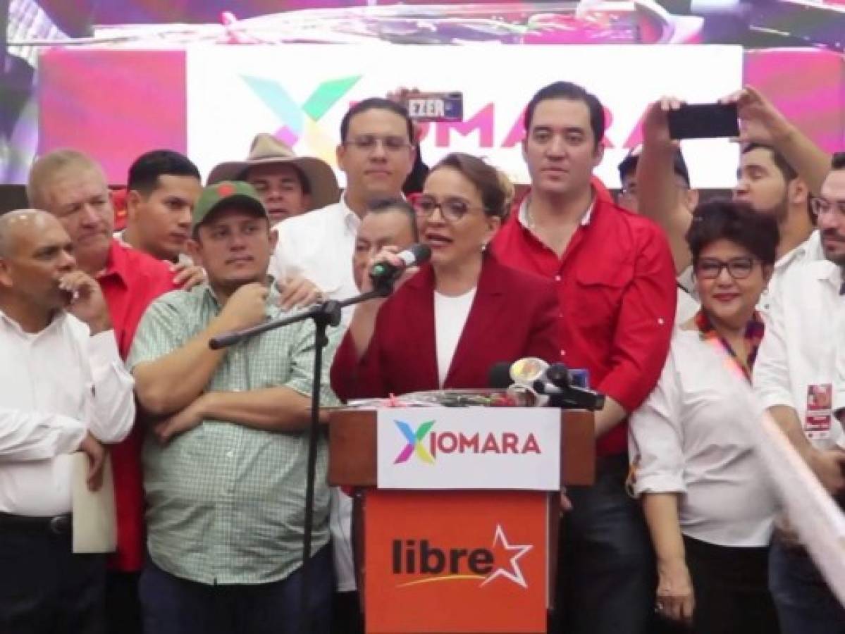 Xiomara Castro lanza su precandidatura presidencial
