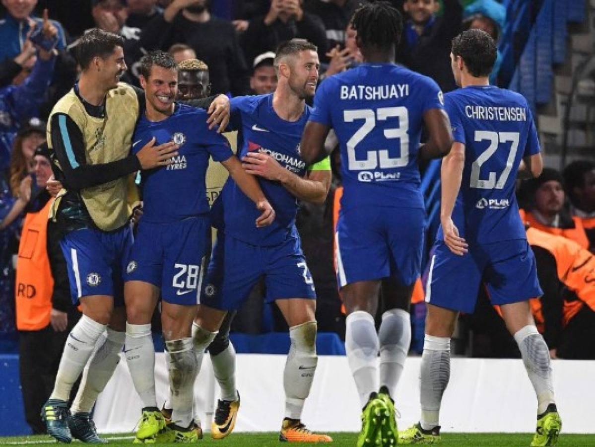 Chelsea debuta en Champions League con una goleada al modesto Qarabagh