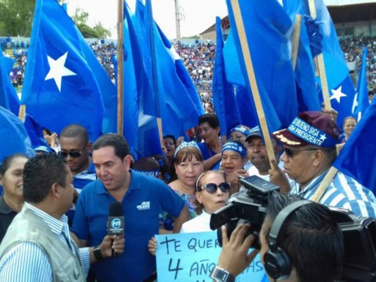 JOH acepta candidatura del PN y dice: 'voy a ser el próximo presidente de Honduras'   