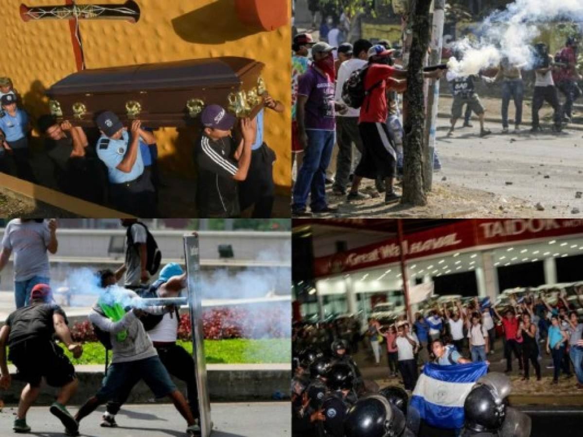 Más de 285 personas han muerto en Nicaragua durante la crisis por el gobierno de Ortega