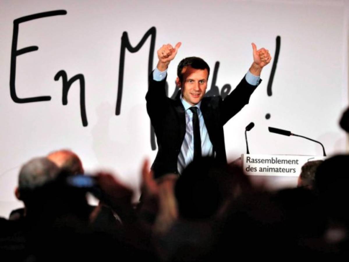 Emmanuel Macron con 39 años será el presidente más joven de la historia de Francia. Foto: Agencia AFP.