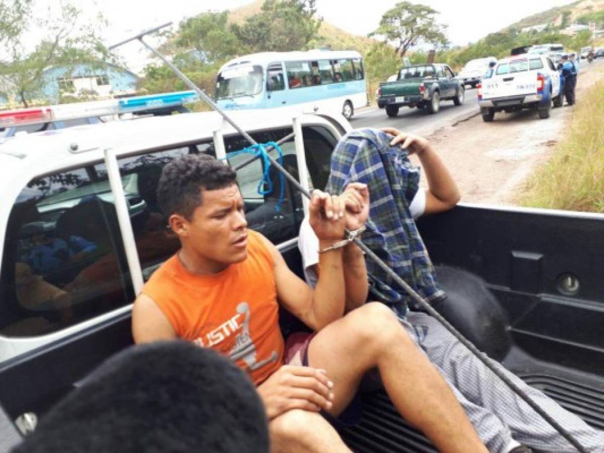 Al menos once detenidos durante jornada de protestas de la Alianza en Honduras