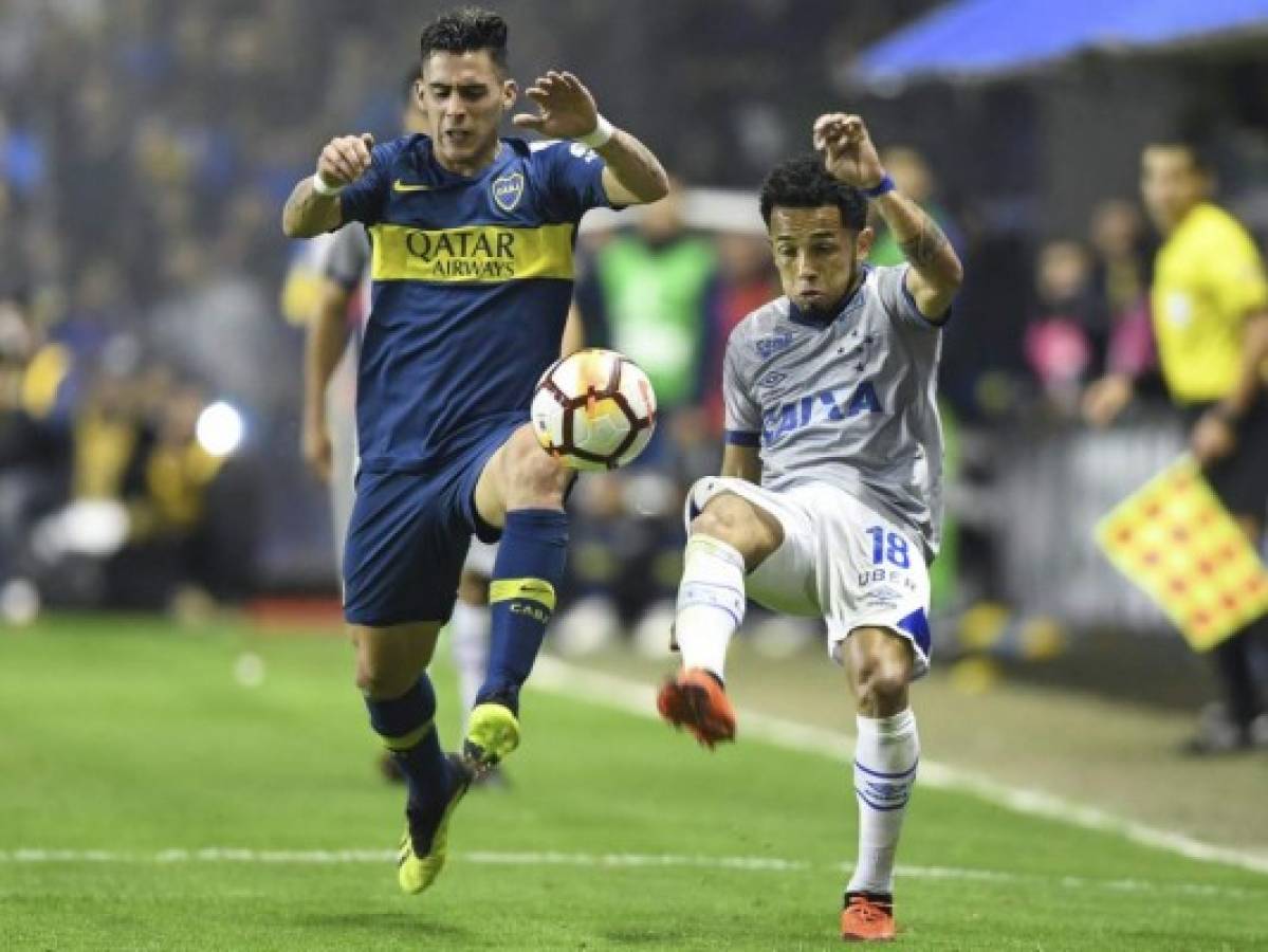 Boca Juniors derrota 2-0 a Cruzeiro en ida de cuartos de final de Libertadores