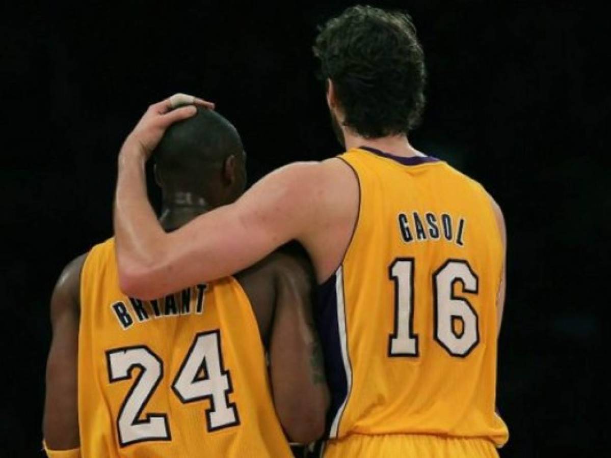 'No pude hablar en días': Pau Gasol al enterarse del trágico accidente de Kobe Bryant