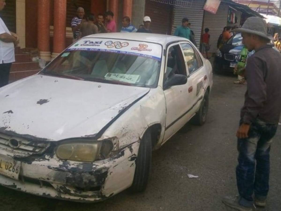 A balazos matan a taxista en el barrio El Centro de San Pedro Sula