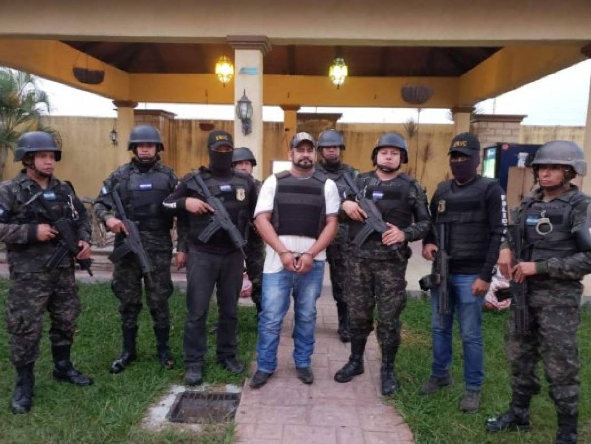 Capturan en Copán a extraditable Osman Martínez, presunto socio de los Valle Valle