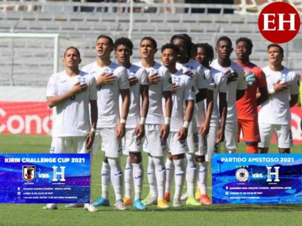 Confirmado: La Selección Sub-23 de Honduras jugará amistosos ante Alemania y Japón