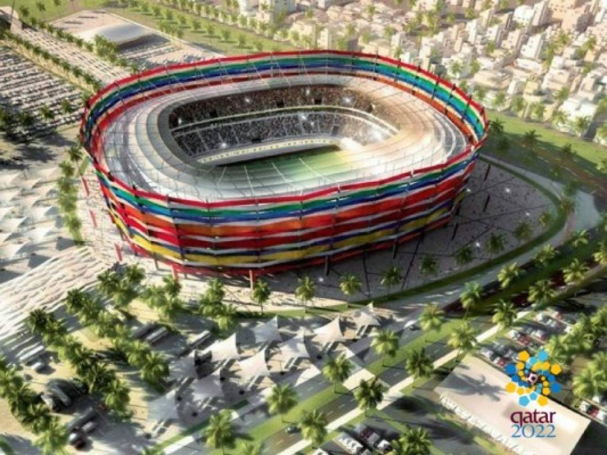 Así lucen los estadios que albergarán los partidos del Mundial de Qatar 2022