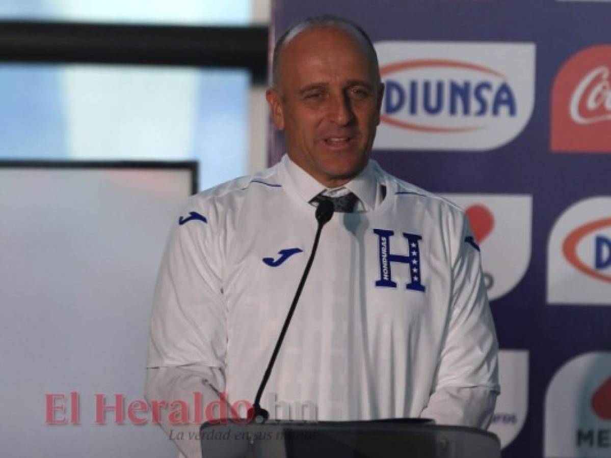 Fabián Coito fue presentado como nuevo entrenador de la Selección de Honduras