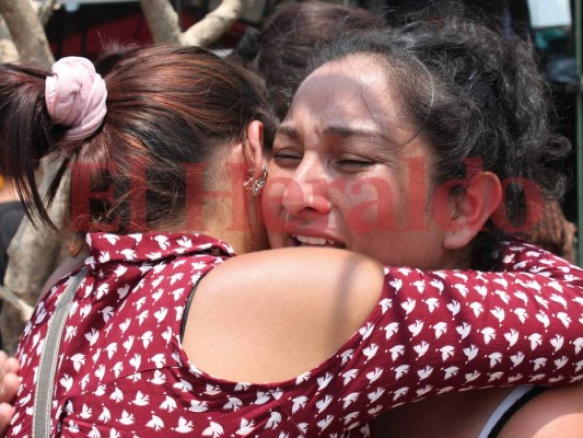 Los familiares del pequeño estaban desconsolados.