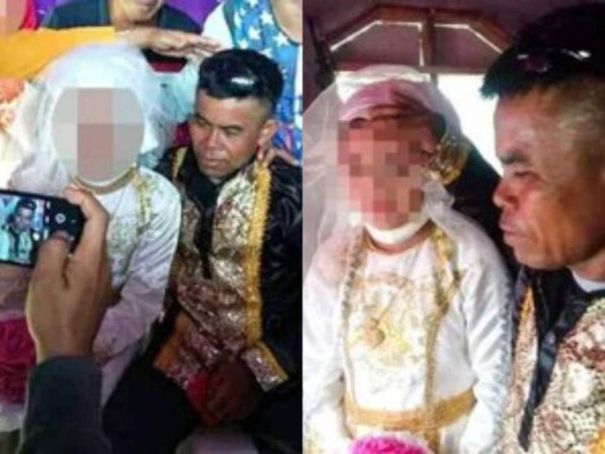 'Estoy feliz de haberla encontrado': Hombre de 48 años se casa con niña de 13 en Filipinas