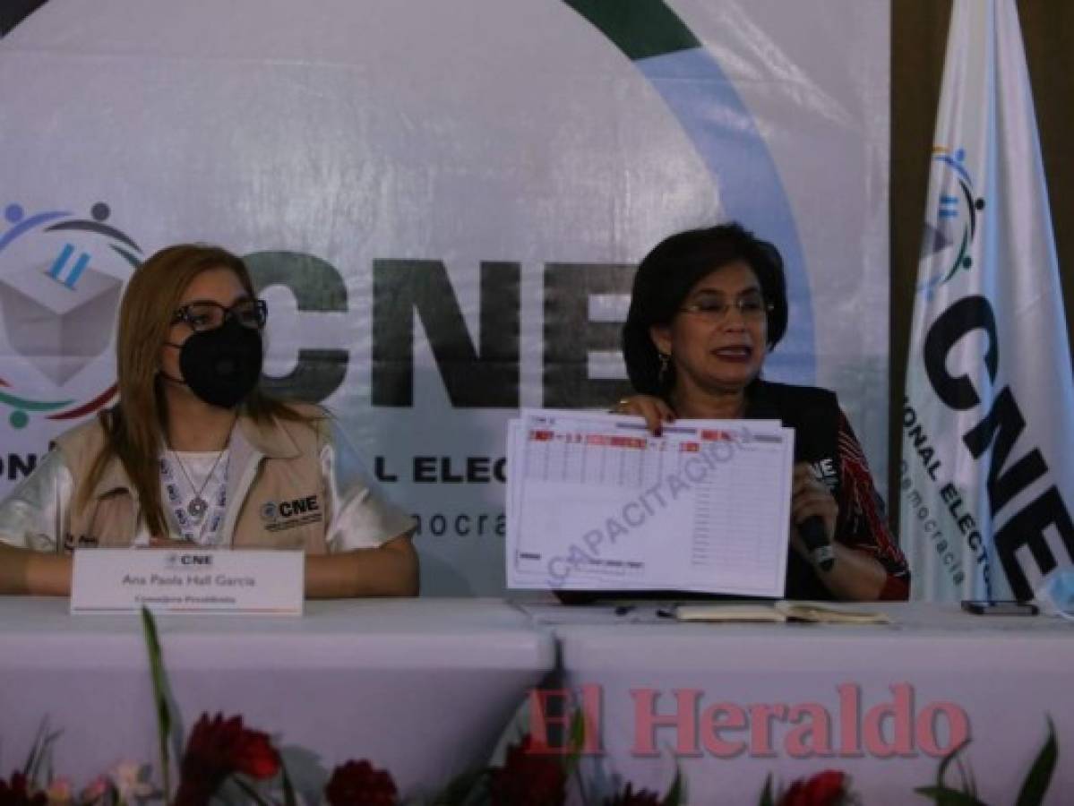 Ana Paola Hall: 'CNE garantiza conteo de votos transparentes a partir de este momento'
