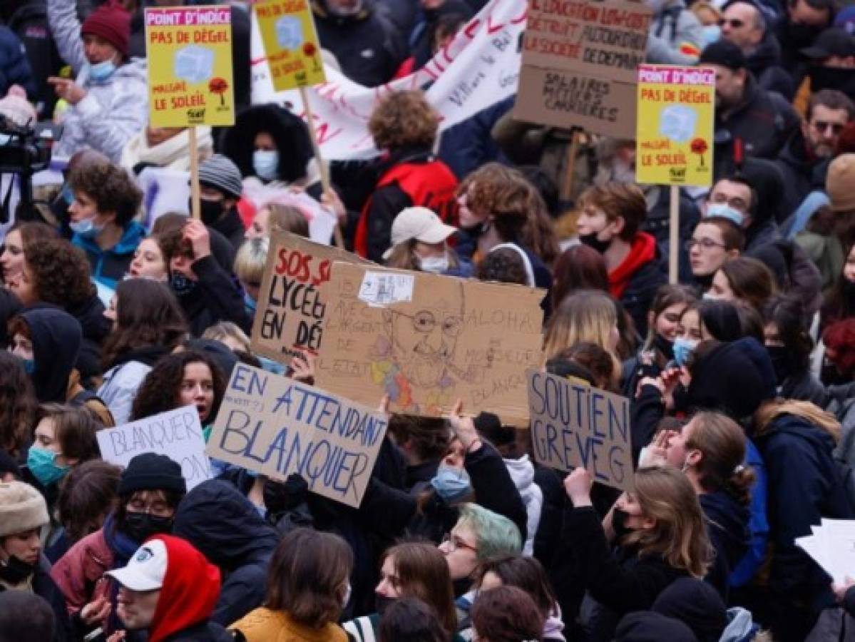 Manifestaciones y huelga en Francia para pedir aumentos ssalariale  