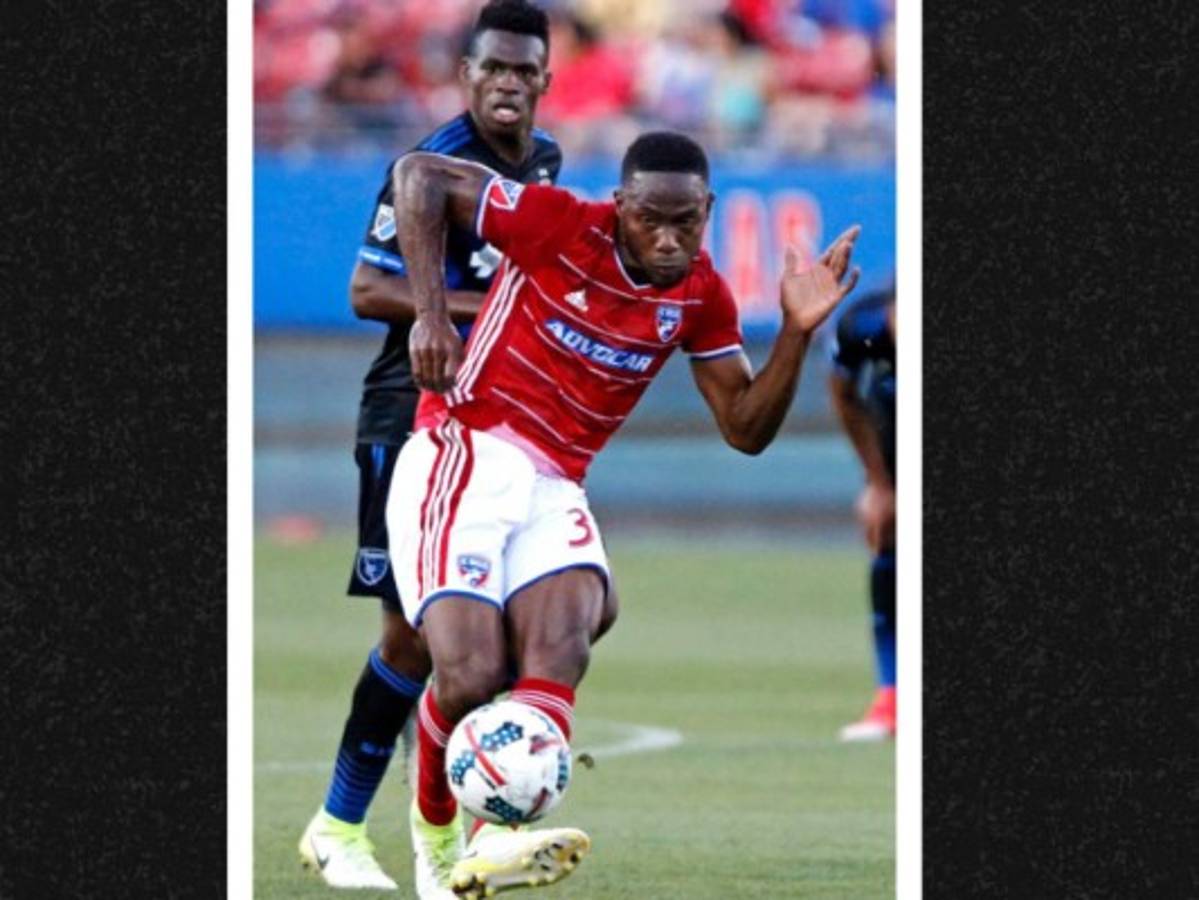 Maynor Figueroa con el FC Dallas de la MLS de Estados Unidos. Foto: Agencia AP.