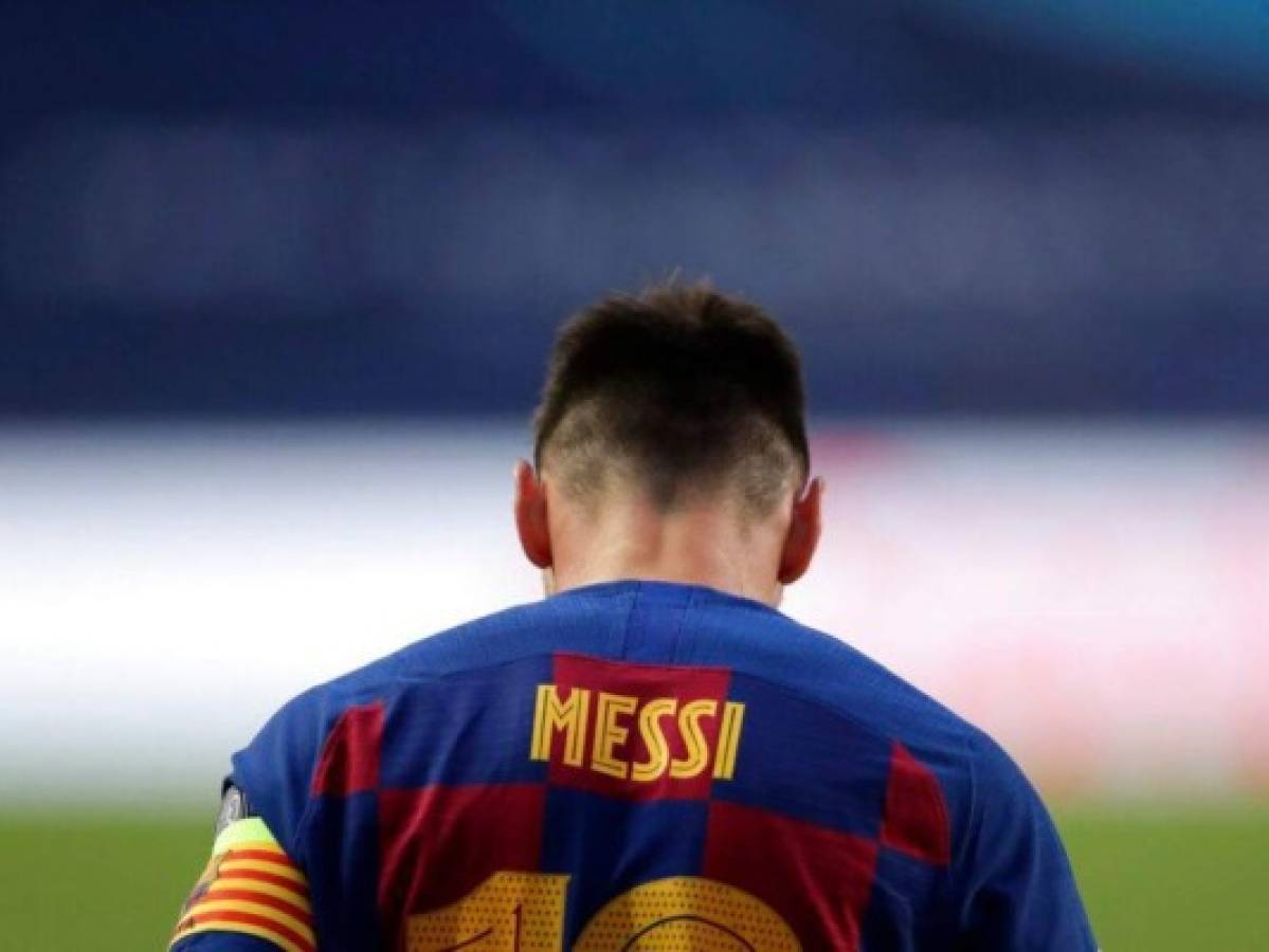 La salida de Messi altera todos los planes del Barcelona