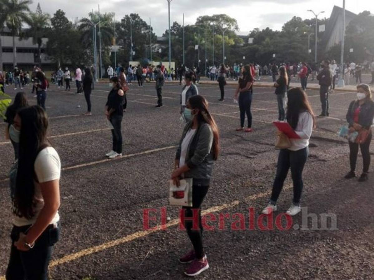 La UNAH culmina este jueves el proceso de admisión
