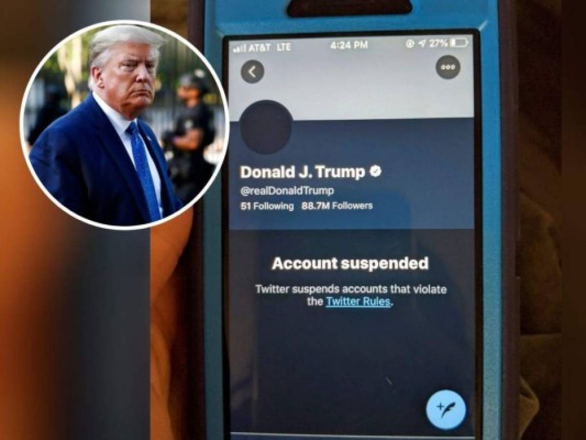 Desata polémica la expulsión de Donald Trump de Twitter