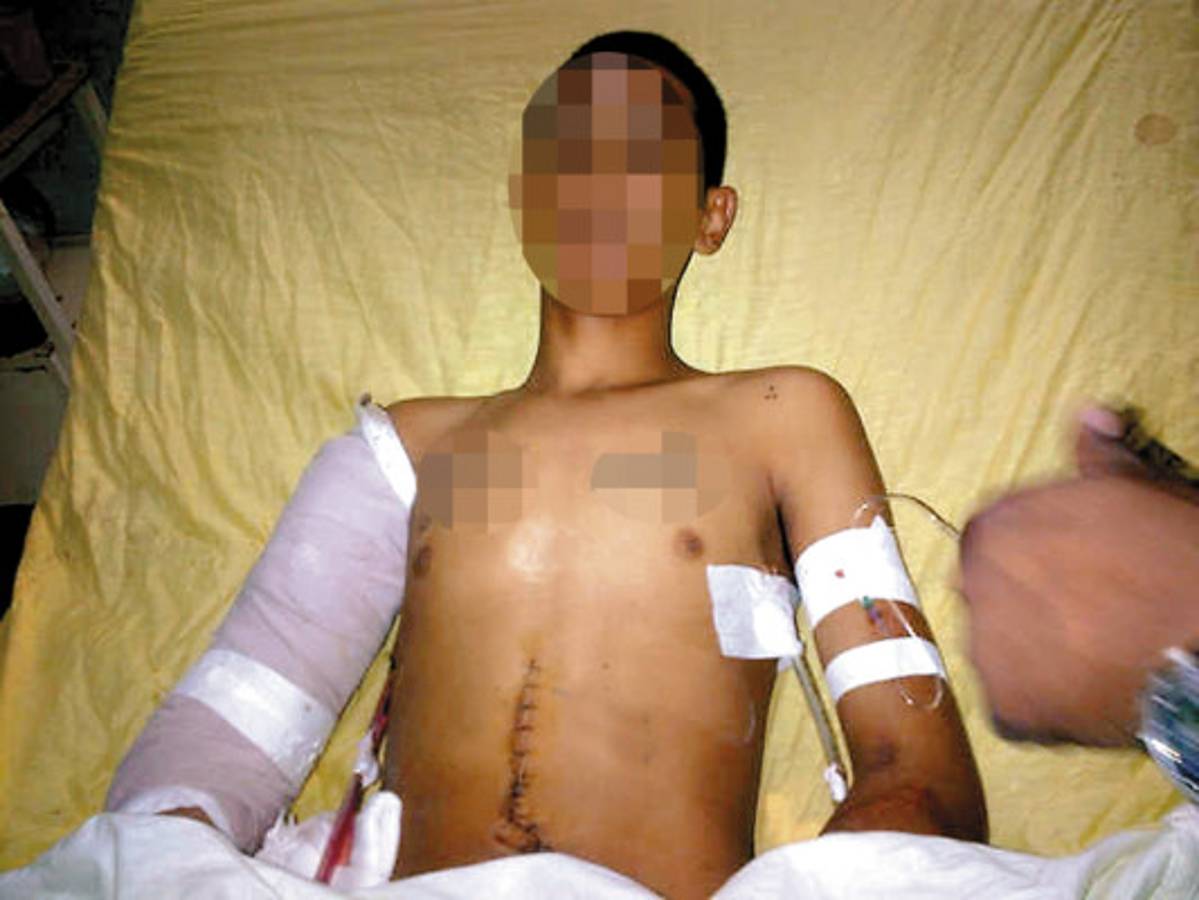 Sospechoso de crimen contra hijo de Ramírez del Cid regresa al hospital