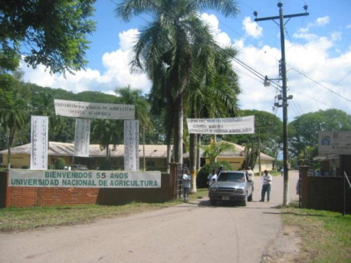 Alumnos se toman instalaciones de Universidad Nacional de Agricultura en Olancho