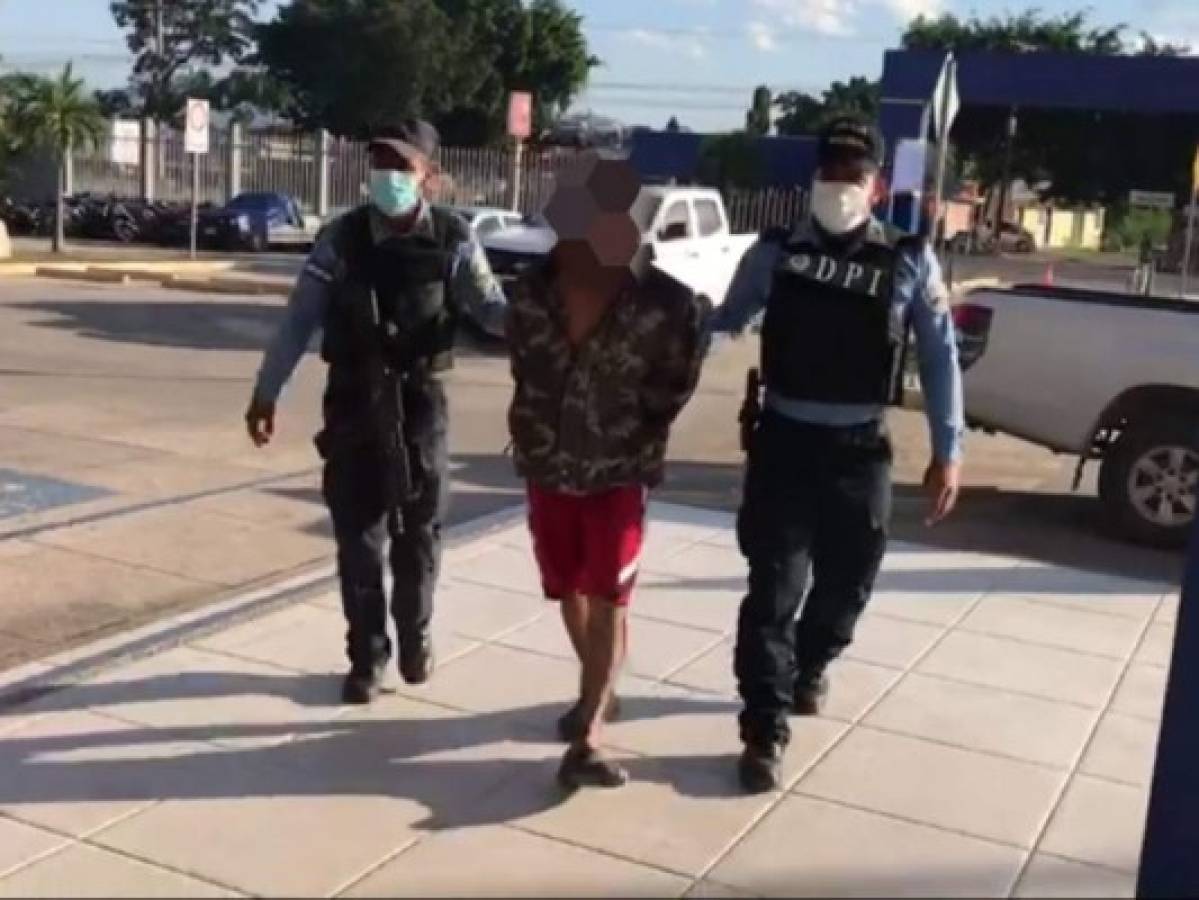 Capturan miembro de banda delictiva 'El Diablito' en Comayagua  