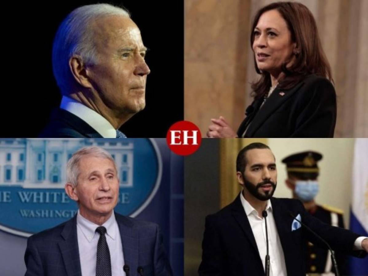 Los diez personajes del mundo de 2021