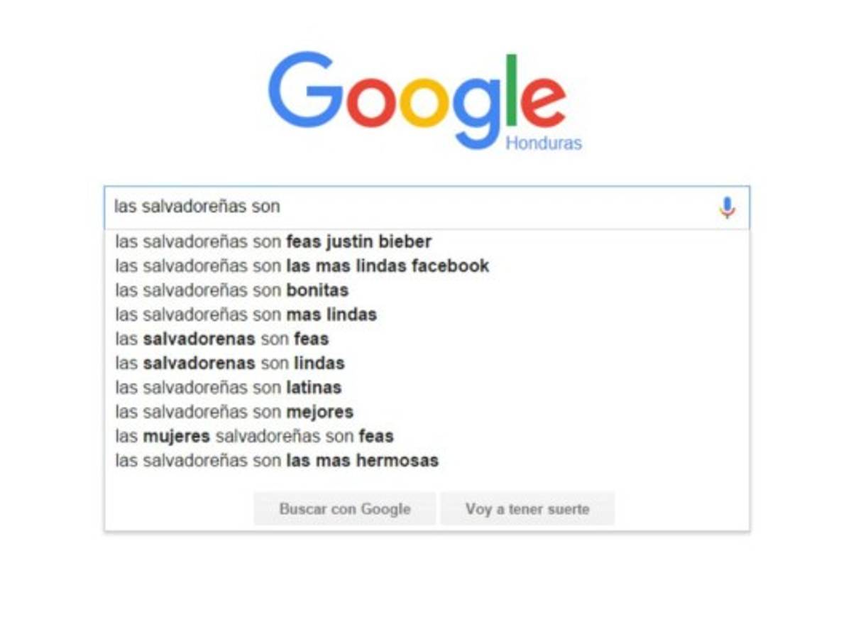 Esto es lo que Google 'sugiere' de los centroamericanos cuando hacés una búsqueda