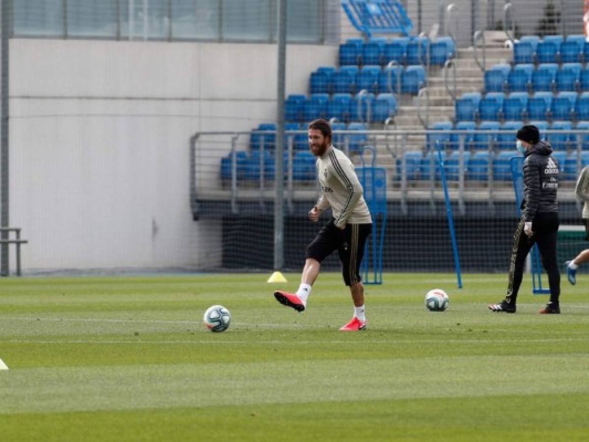 El Real Madrid vuelve a los entrenamientos en España