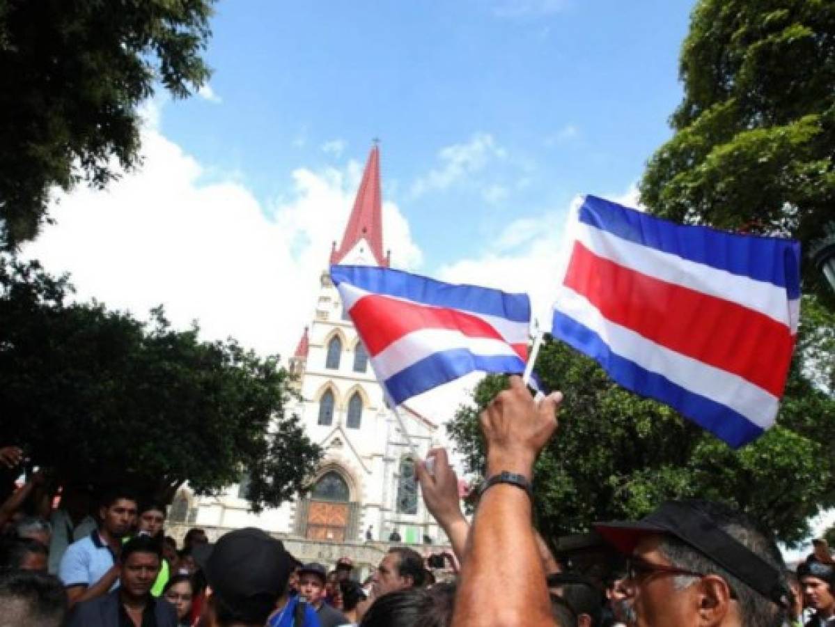 Unos 44 detenidos deja manifestación xenófoba en Costa Rica