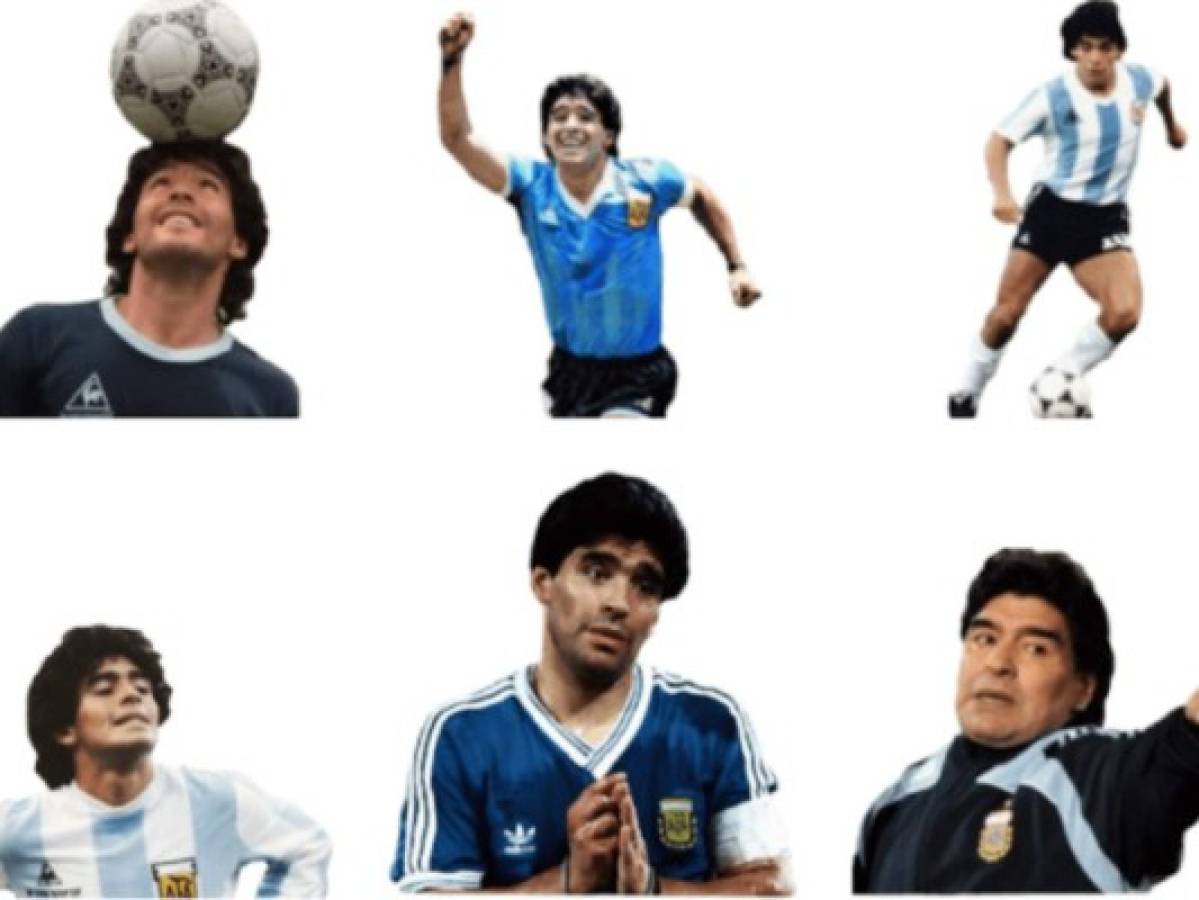 Pasos para descargar los stickers de Maradona en WhatsApp